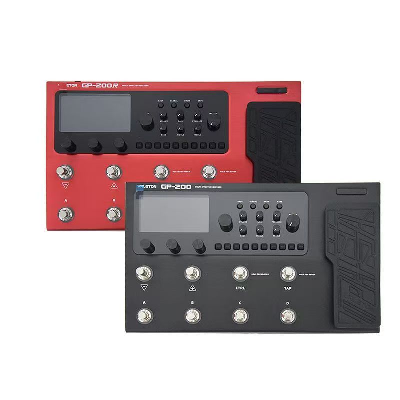 Musical Instrument Sounds - ซาวด์การ์ดกีตาร์ไฟฟ้าเบสซินธิไซเซอร์คุณภาพสูง Valeton GP200 อุปกรณ์เสริมเครื่องดนตรีระดับมืออาชีพ