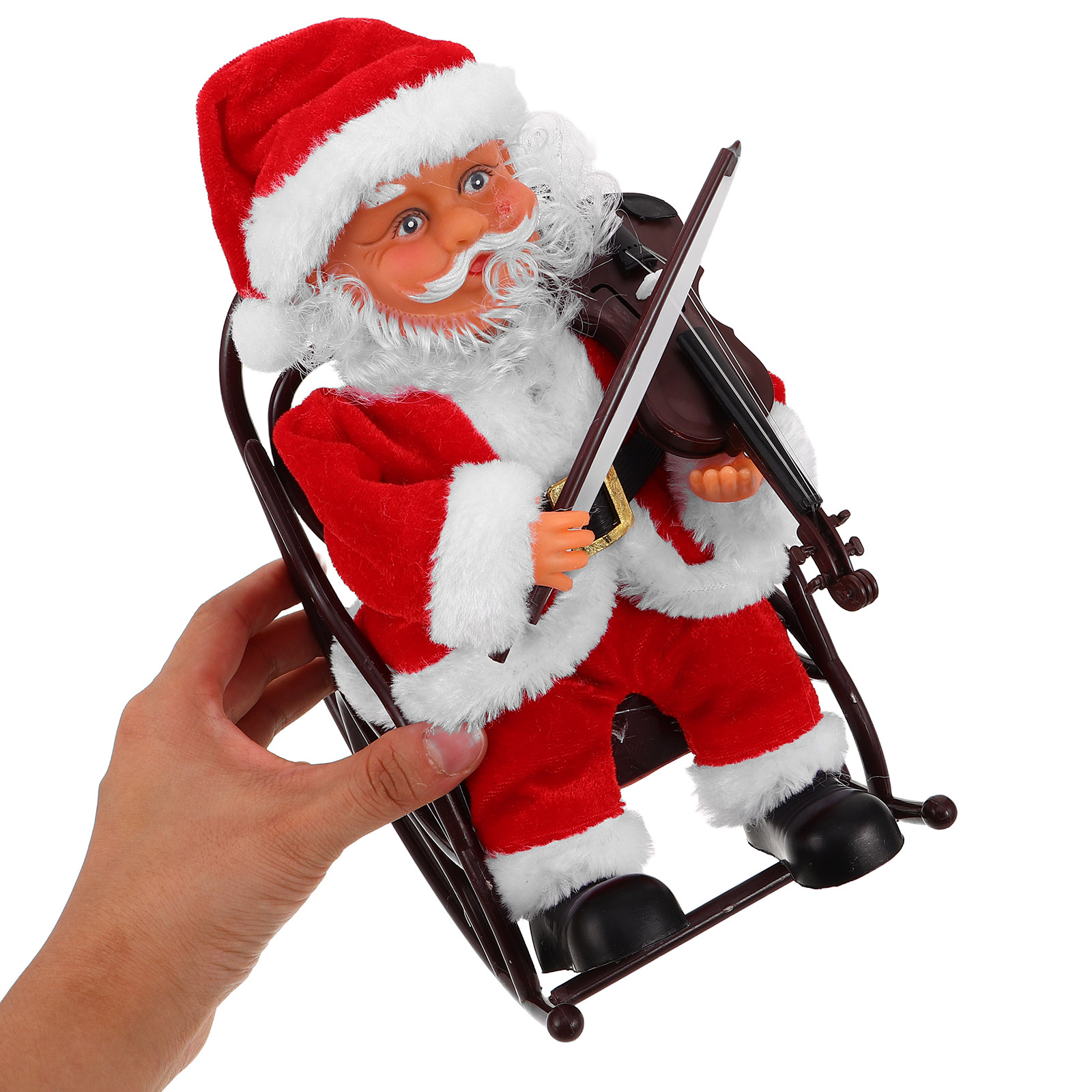 Musical Instrument Xmas Ornaments - ซานตาคลอสไฟฟ้าสุดน่ารักพร้อมดนตรีและดีไซน์โยกเยก ของตกแต่งคริสต์มาสสำหรับสร้างบรรยากาศเทศกาลคริสต์มาส