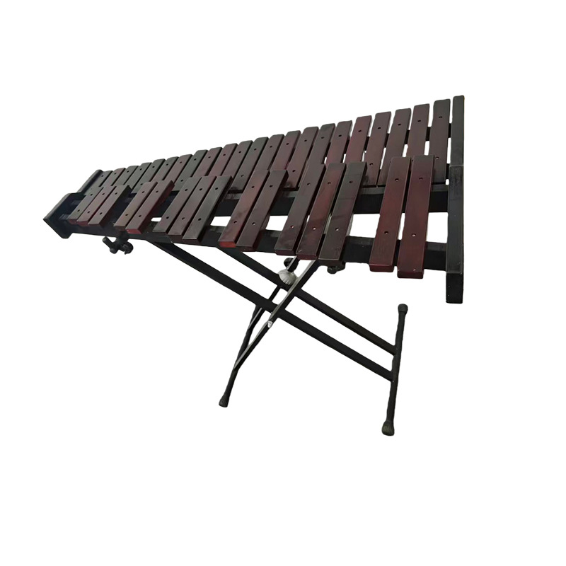 Musical Instrument Glockenspiel - ไซโลโฟนไม้แดง 37 คีย์, เครื่องดนตรีเพอร์คัชชันออร์ฟระดับมืออาชีพ, กล็อกเกนสปีลไม้สำหรับการศึกษาดนตรี, เสียงคุณภาพสูง