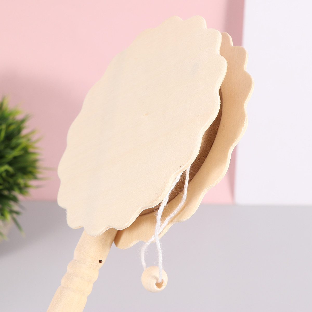 Musical Instrument Diy - กลองไม้รูปทรงกลอง 5 ชิ้น สำหรับเด็กเล็ก ฝึกวาดภาพ DIY