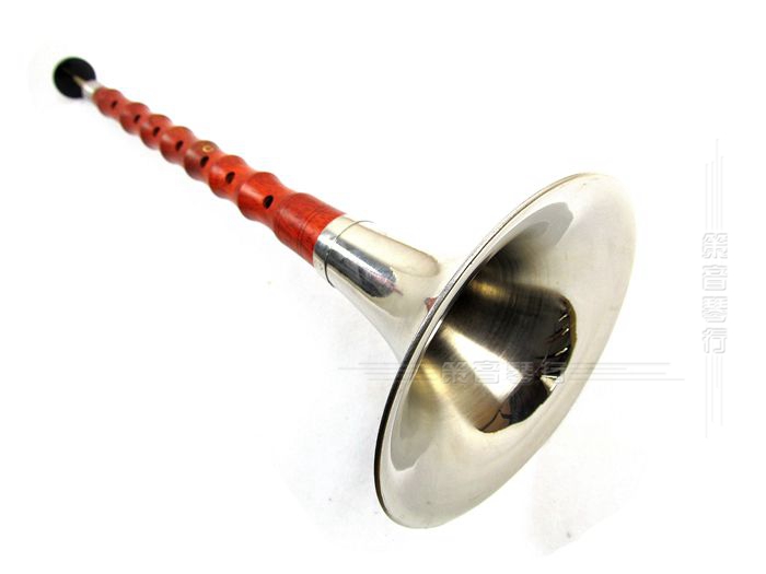 Musical Instrument Zurna - ซูน่า ซานไน ไม้โรสวูดคุณภาพสูง เครื่องดนตรีลมพื้นบ้านจีน ซูร์นา ลาบา