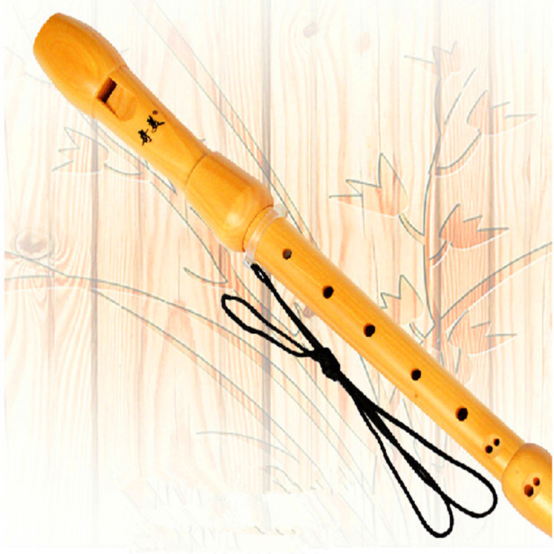 Recorder Baroque Style - เครื่องดนตรีระดับมืออาชีพ: รีคอร์เดอร์อัลโตแบบบาโรก 8 รู ทำจากไม้ พร้อมคีย์