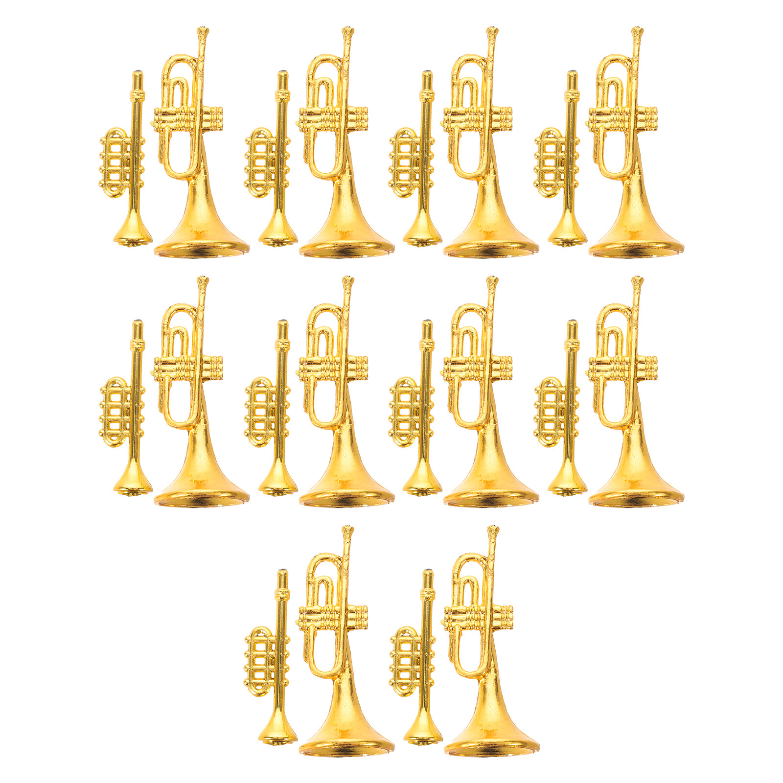Musical Instrument Xmas Ornaments - เครื่องประดับตกแต่งต้นคริสต์มาสขนาดเล็ก 20 ชิ้น ขนาด 1.8-2.4 นิ้ว