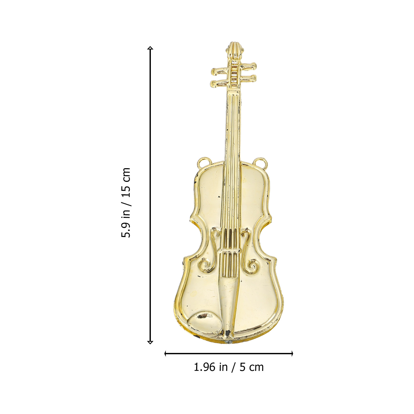 ไวโอลินขนาดเล็ก 12 ชิ้น ของขวั - Musical Instrument Xmas Ornaments บทวิจารณ์และราคา