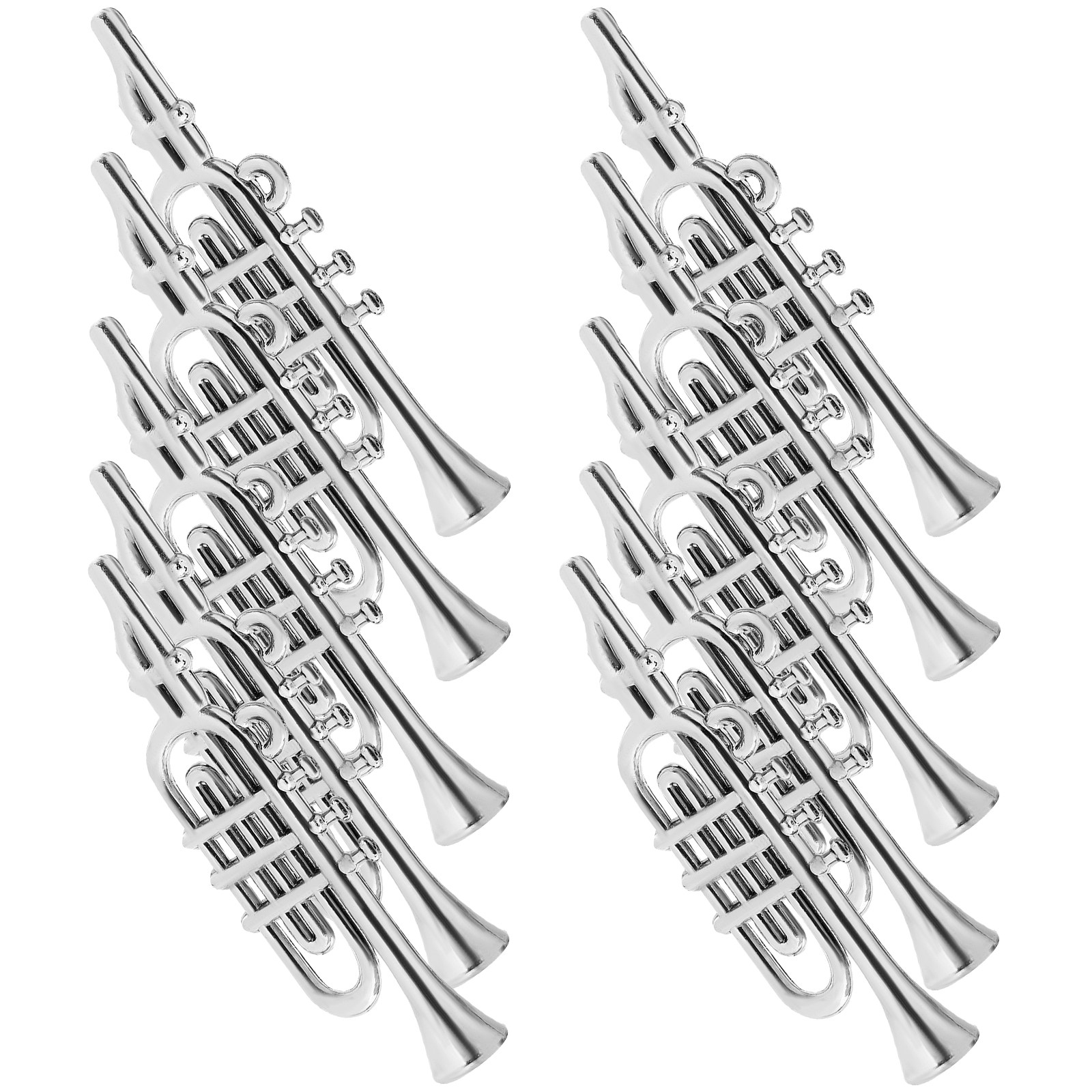 เครื่องดนตรีพลาสติกขนาดเล็กสำห - Musical Instrument Xmas Ornaments บทวิจารณ์และราคา