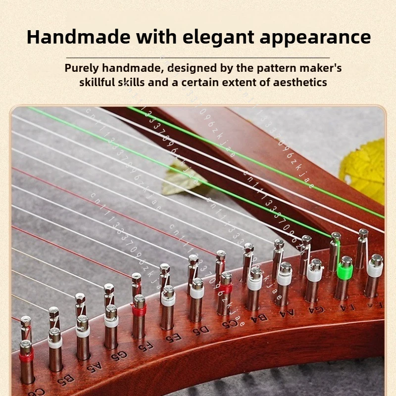 พิณแฮร์ป 15 โทนเสียง ทำมือ สำห - Musical Instrument With Strings บทวิจารณ์และราคา
