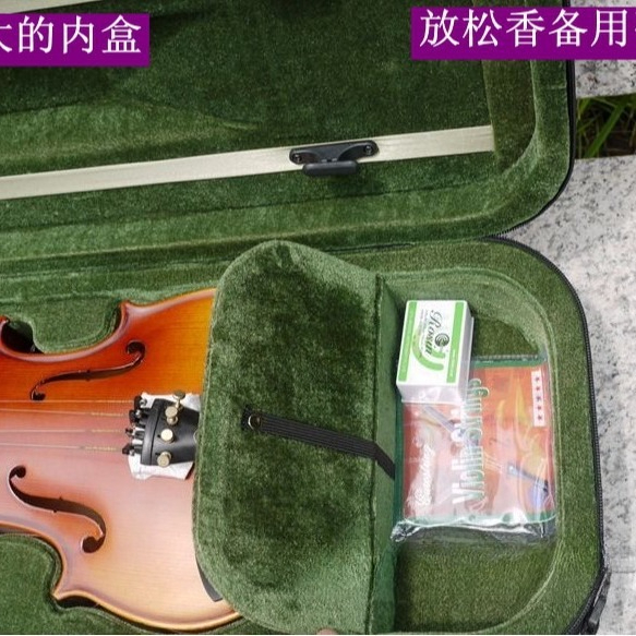 กล่องใส่ไวโอลินแบบกลองสองด้าน  - Musical Instrument Violin บทวิจารณ์และราคา