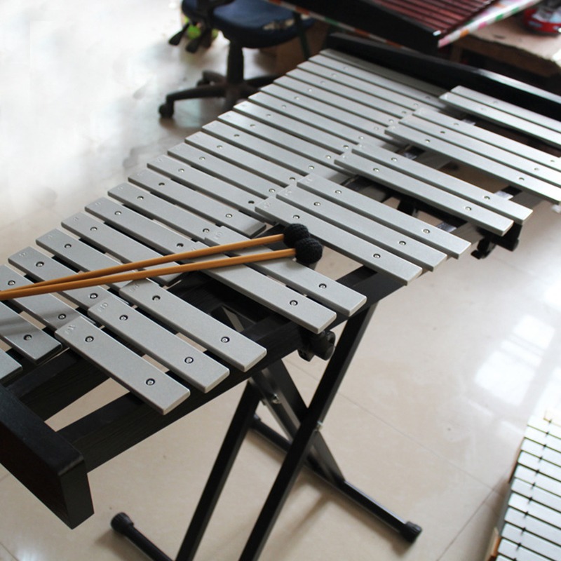 37 โทนระนาดโลหะเด็กอลูมิเนียมร - Musical Instrument Glockenspiel บทวิจารณ์และราคา