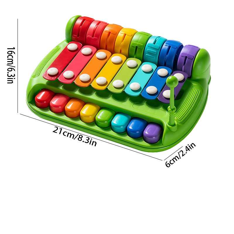 ไซโลโฟน 8 เสียงสำหรับเด็กอายุ  - Musical Instrument Glockenspiel บทวิจารณ์และราคา
