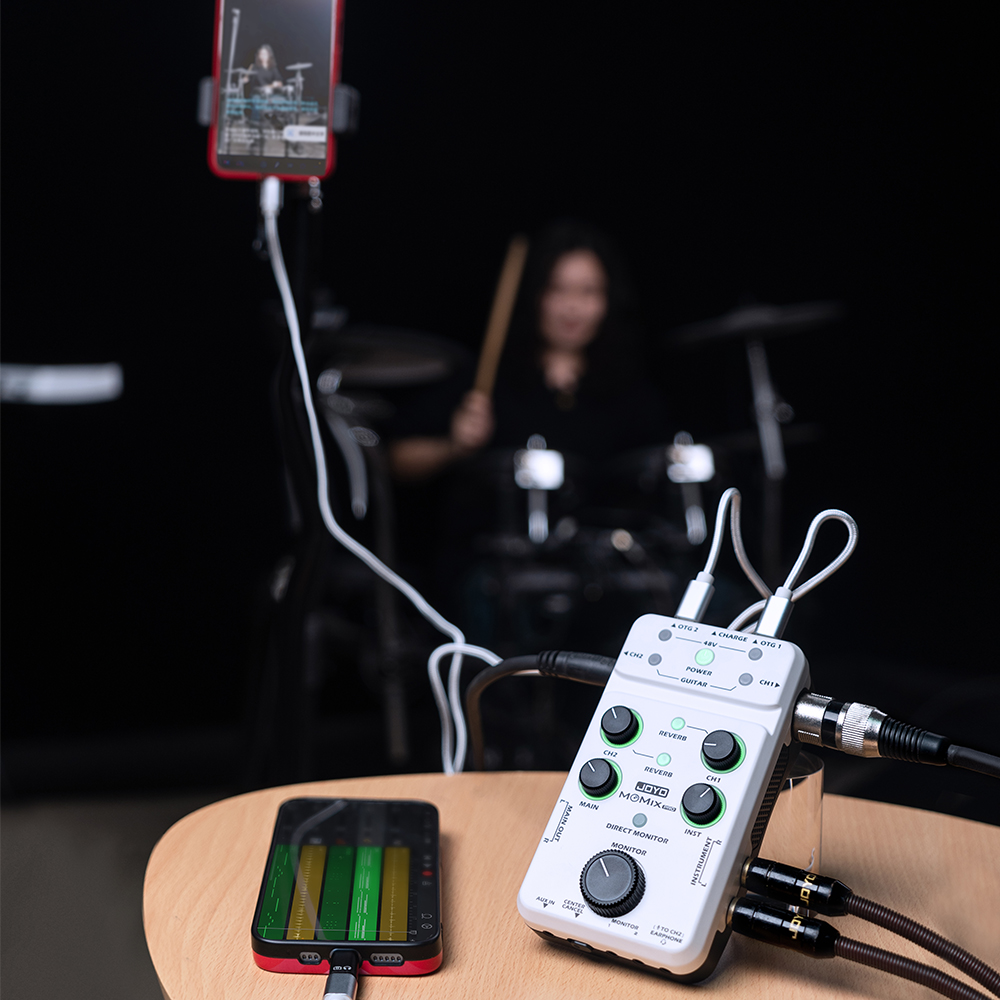 JOYO เครื่องผสมเสียง MOMIX PRO - Musical Instrument Sounds บทวิจารณ์และราคา