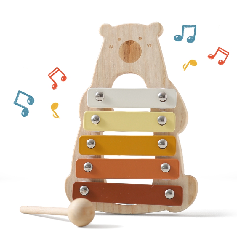 เครื่องดนตรีของเล่นสำหรับเด็กล - Musical Instrument Glockenspiel บทวิจารณ์และราคา
