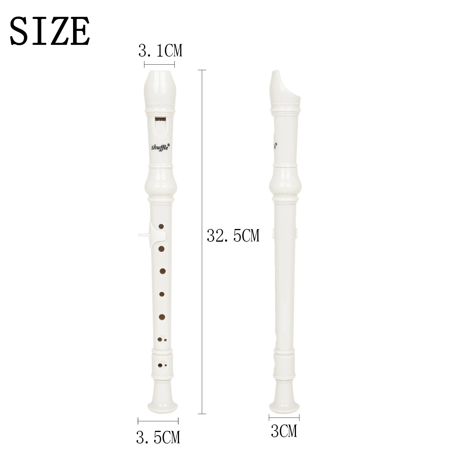 ฟลุต 8 รู สไตล์บาโรก ฟลุต ABS  - Recorder Baroque Style บทวิจารณ์และราคา
