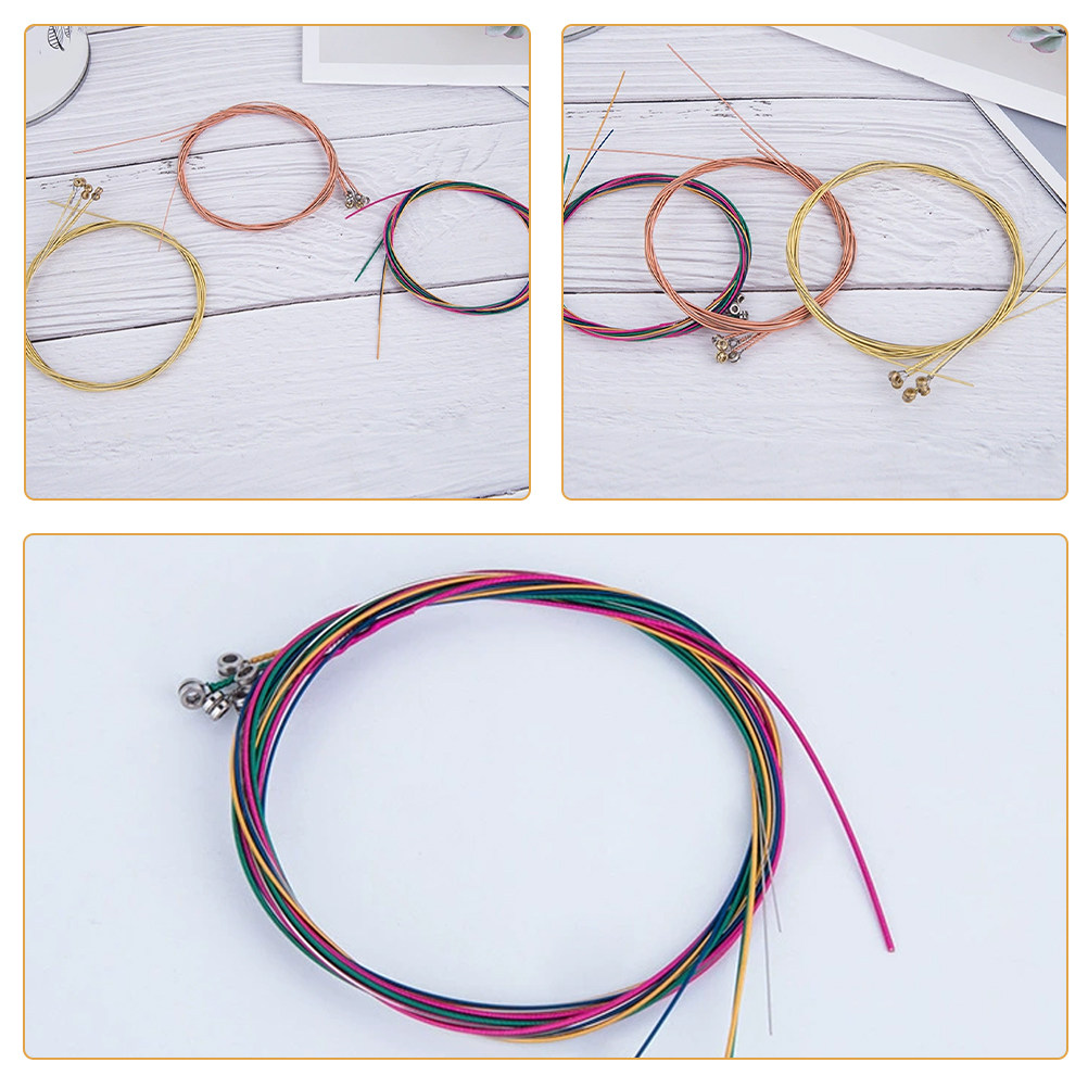 สายกีตาร์โฟล์ค ทองแดงแดง ทองเห - Musical Instrument With Strings บทวิจารณ์และราคา