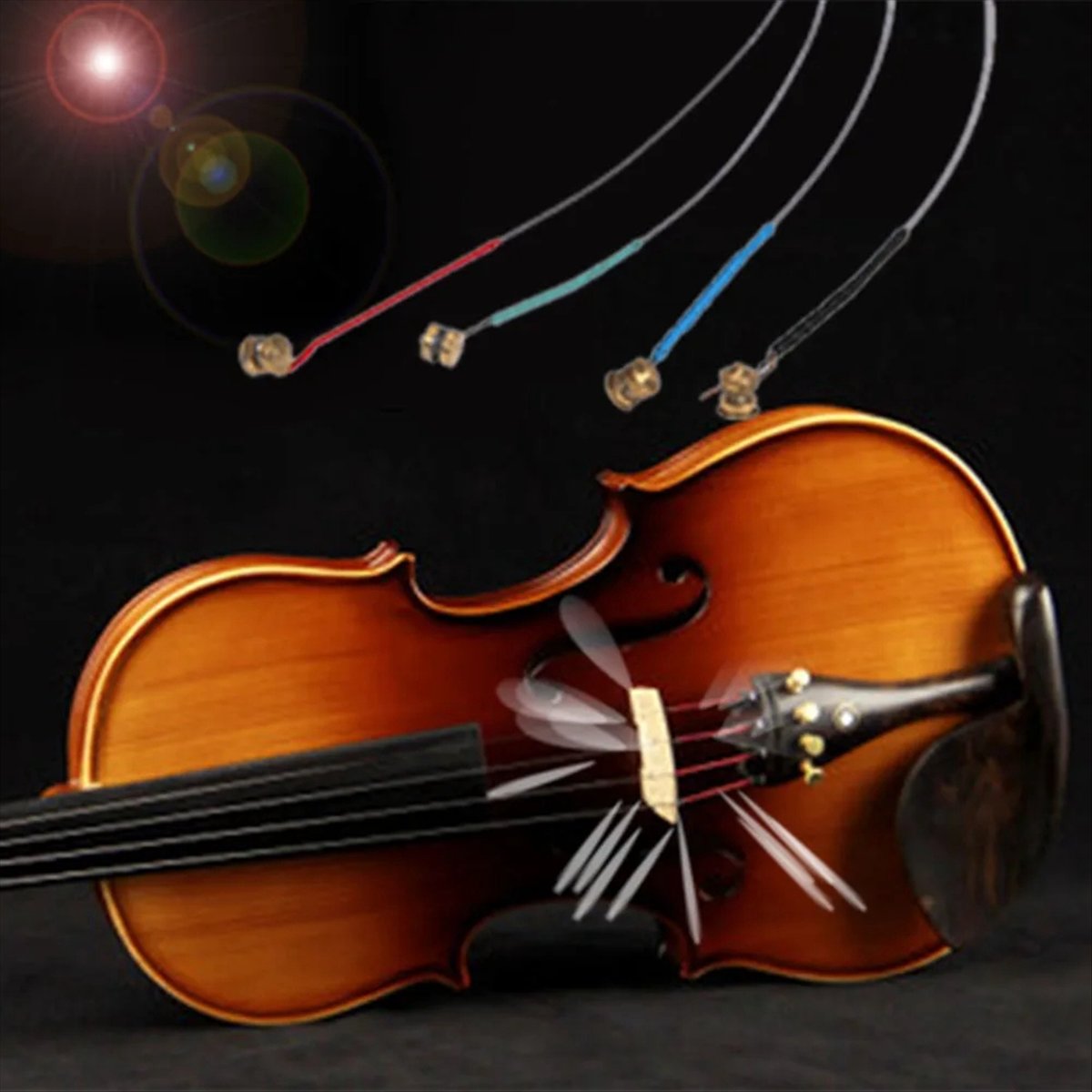สายไวโอลิน ABPF 4/4 ชุดสายไวโอ - Musical Instrument Violin บทวิจารณ์และราคา