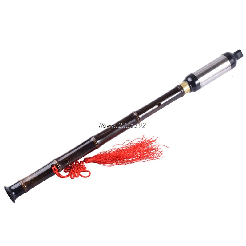 1Pcจีนตราสารชาติพันธุ์ไม้ไผ่สี - Musical Instrument Zurna บทวิจารณ์และราคา