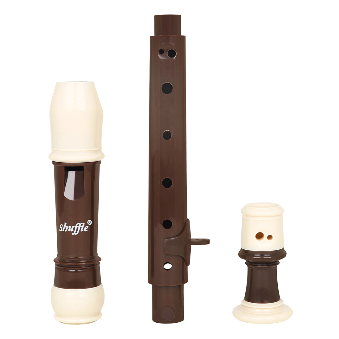 Shuffle ขลุ่ย8รูสำหรับชงกาแฟสไ - Recorder Baroque Style บทวิจารณ์และราคา