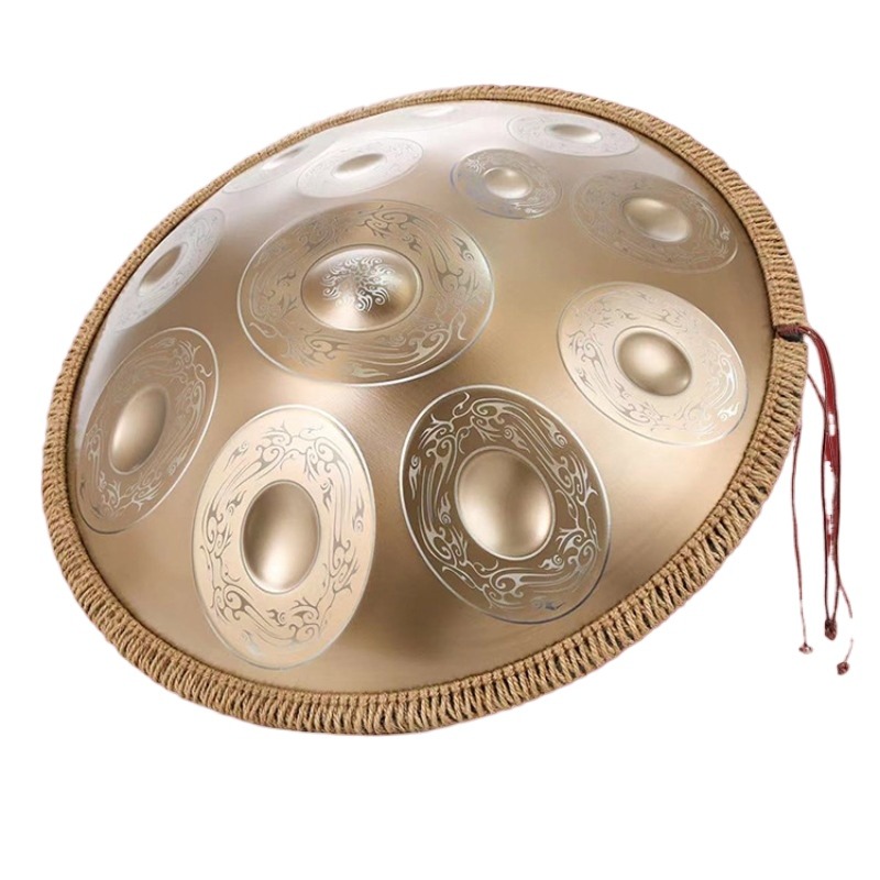 18 นิ้วสแตนเลส HandPan G Key D - Musical Instrument Sounds บทวิจารณ์และราคา