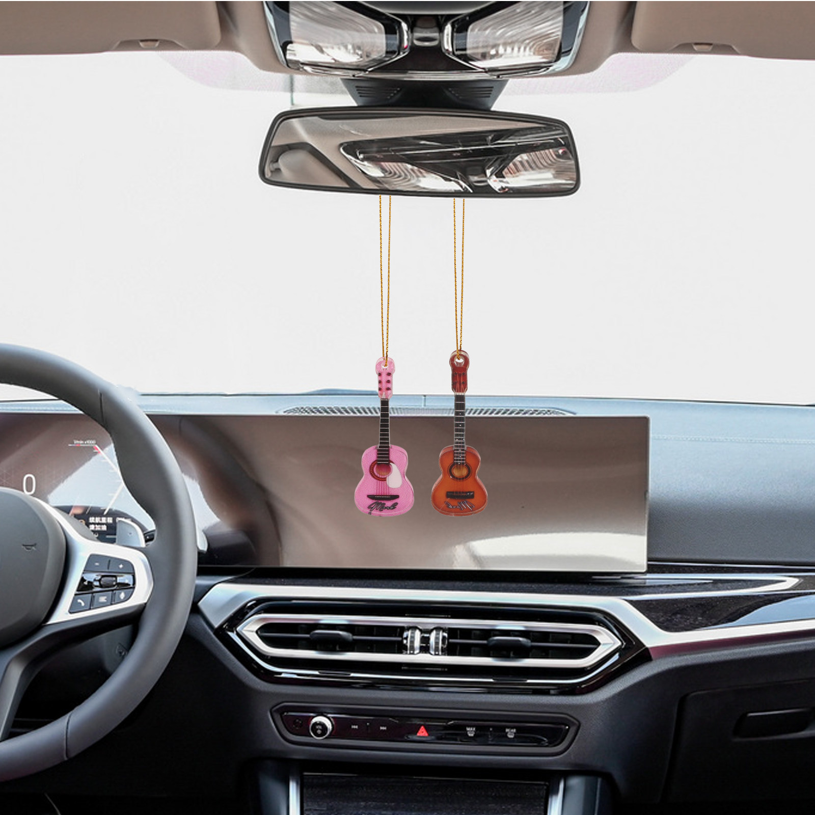 กีตาร์จิ๋ว 10 ชิ้น ของตกแต่งคร - Musical Instrument Xmas Ornaments บทวิจารณ์และราคา