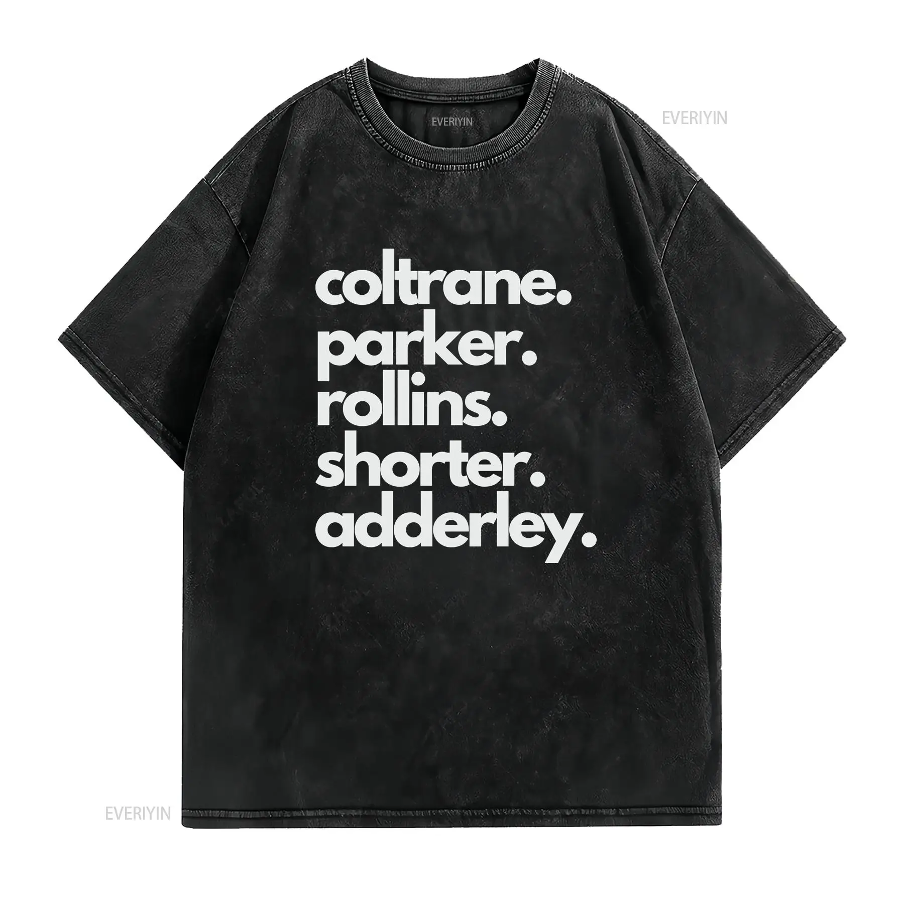 เสื้อยืดลายตำนานแจ๊สแซกโซโฟน พ - Musical Instrument With Names บทวิจารณ์และราคา