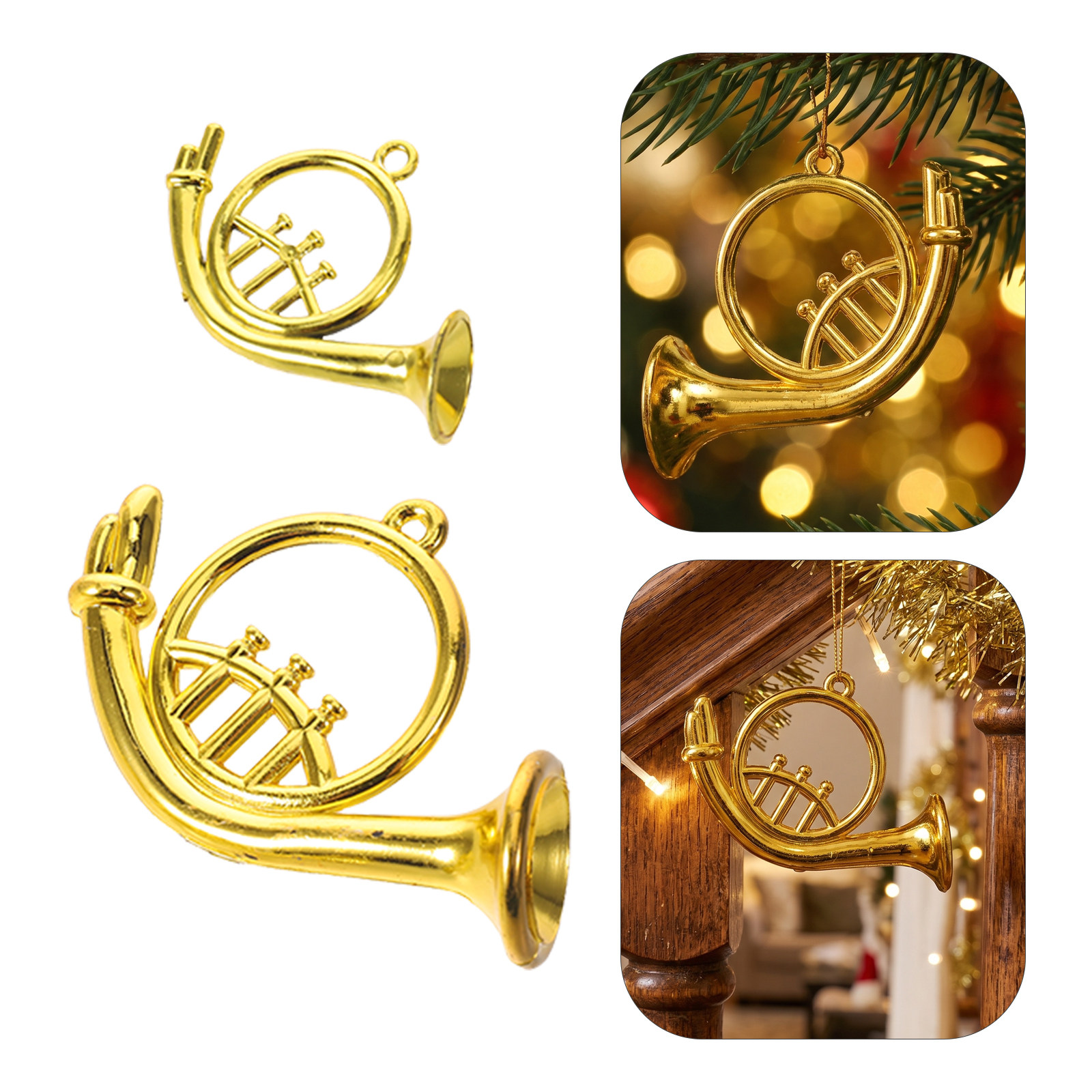 เครื่องประดับเครื่องดนตรีขนาดเ - Musical Instrument Xmas Ornaments บทวิจารณ์และราคา