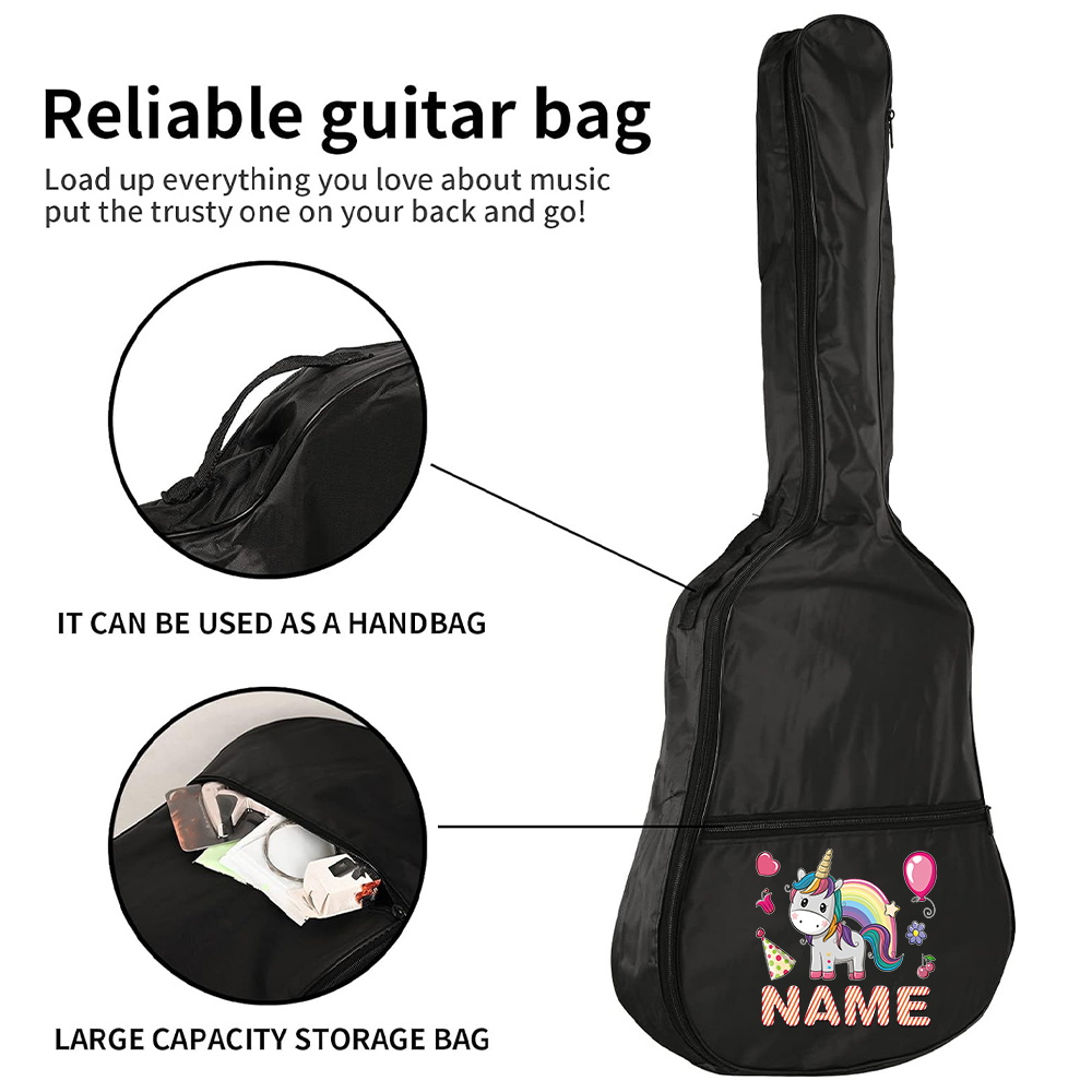 กระเป๋าใส่กีตาร์แบบกำหนดเองได้ - Musical Instrument With Names บทวิจารณ์และราคา
