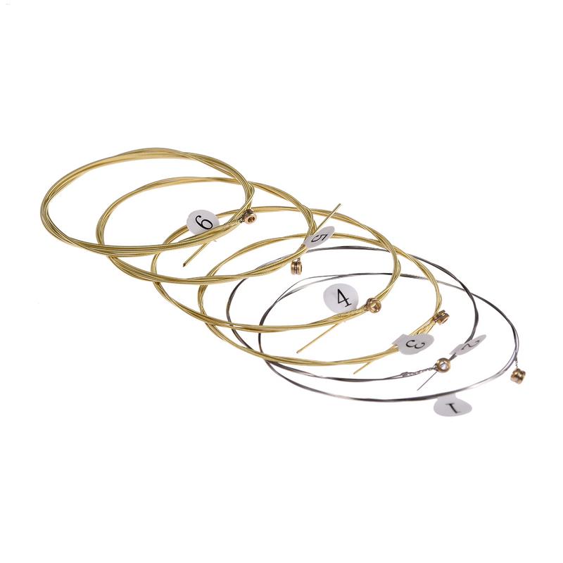 สายกีตาร์โปร่ง 6 เส้น/ชุด สายท - Musical Instrument With Strings บทวิจารณ์และราคา