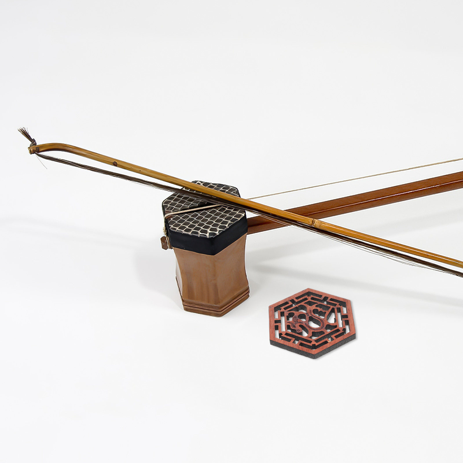 อะไหล่กรอบไวโอลินจีนลายมังกรหก - Erhu Violin Chinese บทวิจารณ์และราคา
