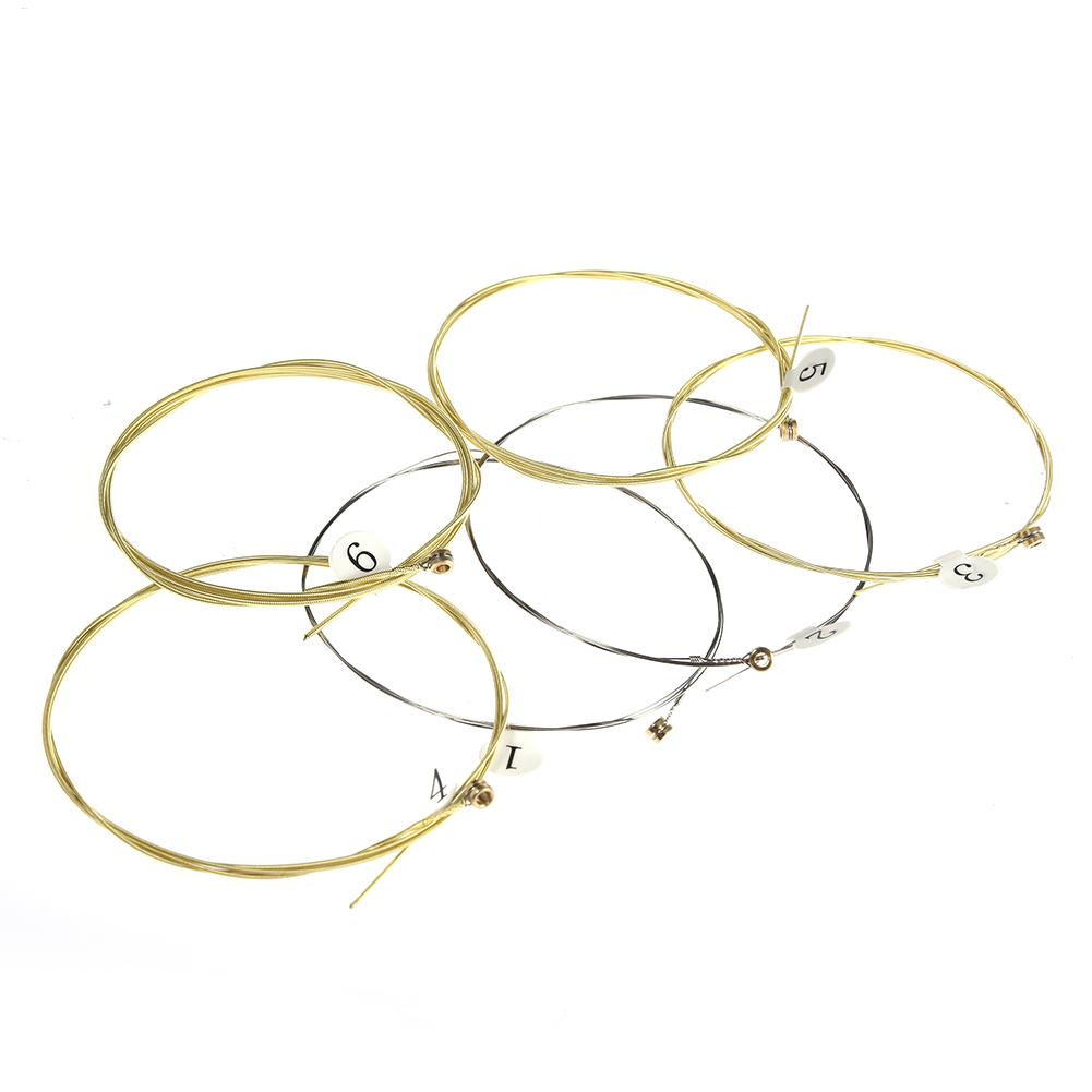 ชุดสายกีตาร์โปร่ง 6 ชิ้น/ชุด ส - Musical Instrument With Strings บทวิจารณ์และราคา
