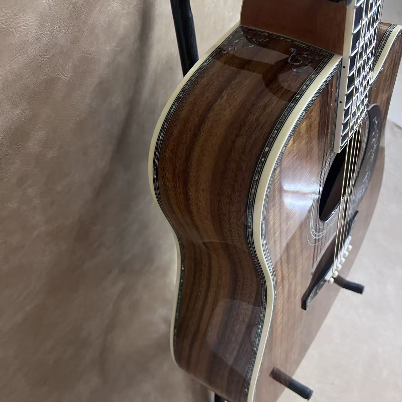 กีตาร์โปร่งรุ่น Cutaway D45 ไม - Musical Instrument With Strings บทวิจารณ์และราคา