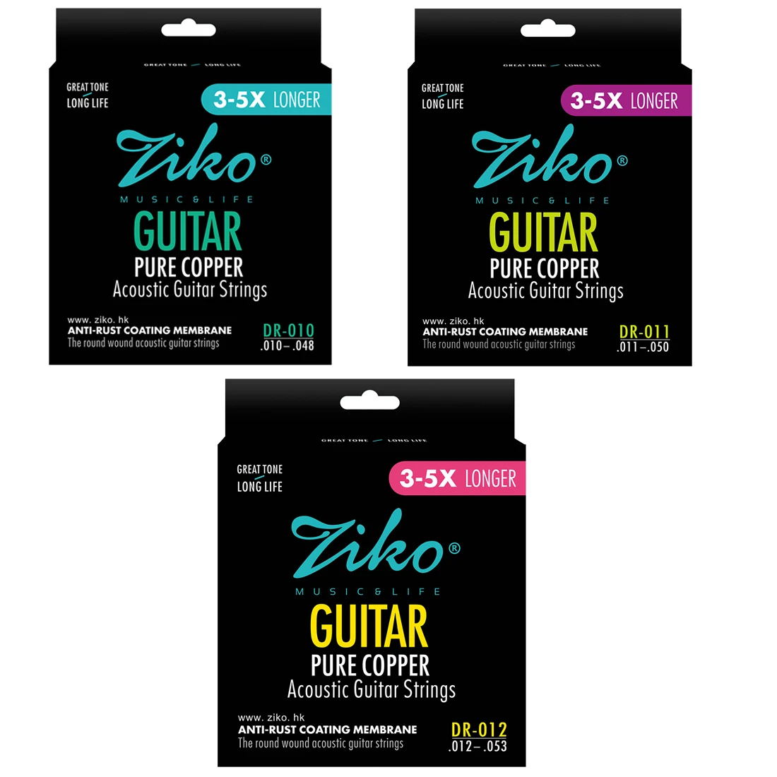 Ziko สายกีต้าร์โปร่งเคลือบทองแ - Musical Instrument With Strings บทวิจารณ์และราคา