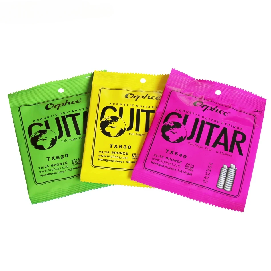 Orphee 1 ชุดสายกีตาร์อะคูสติก  - Musical Instrument With Strings บทวิจารณ์และราคา