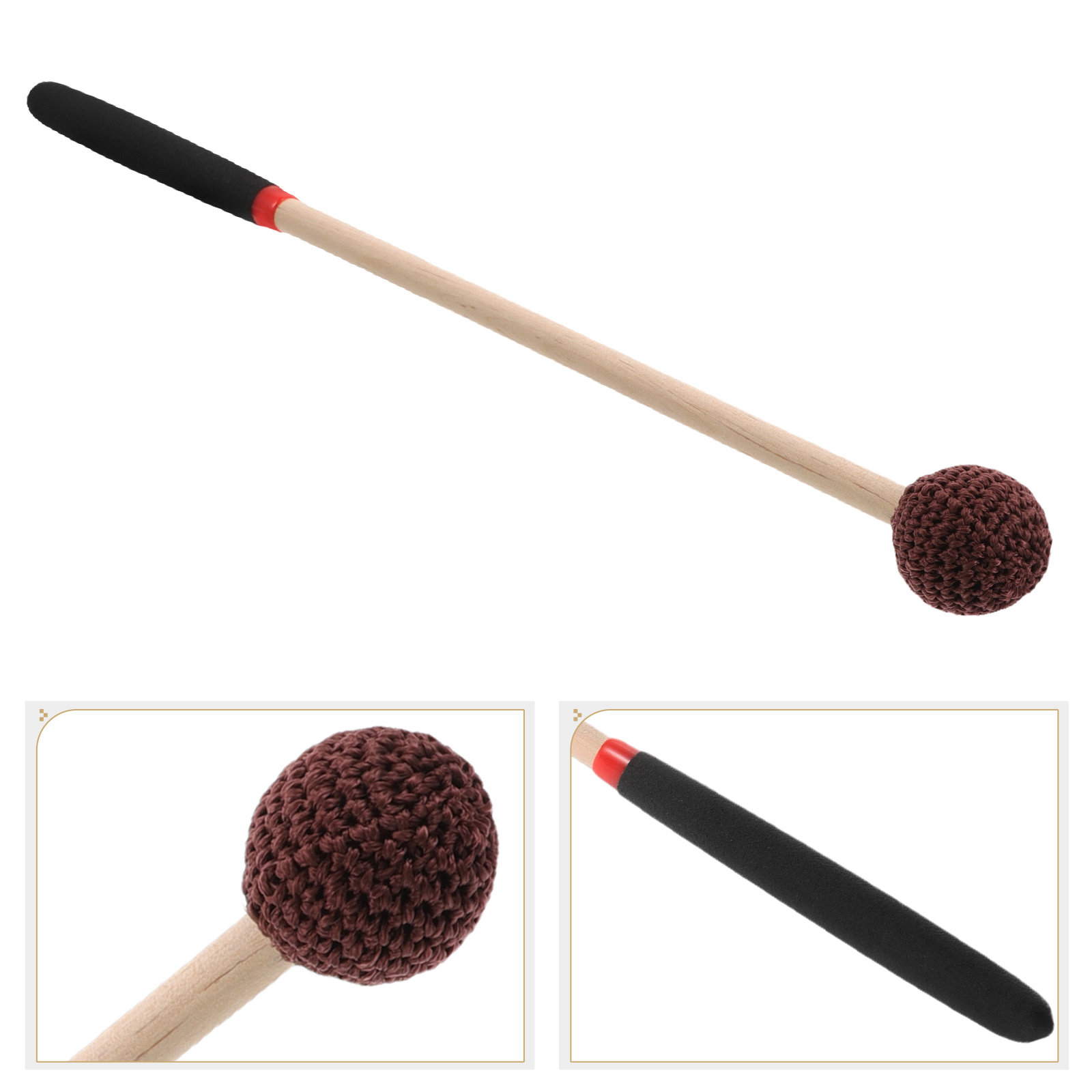 ไม้ตีกล็อกเกนสปีล ด้ามไม้ หัวไ - Musical Instrument Glockenspiel บทวิจารณ์และราคา